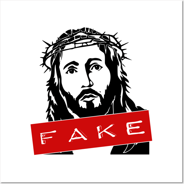 Fake Messiah Wall Art by artpirate